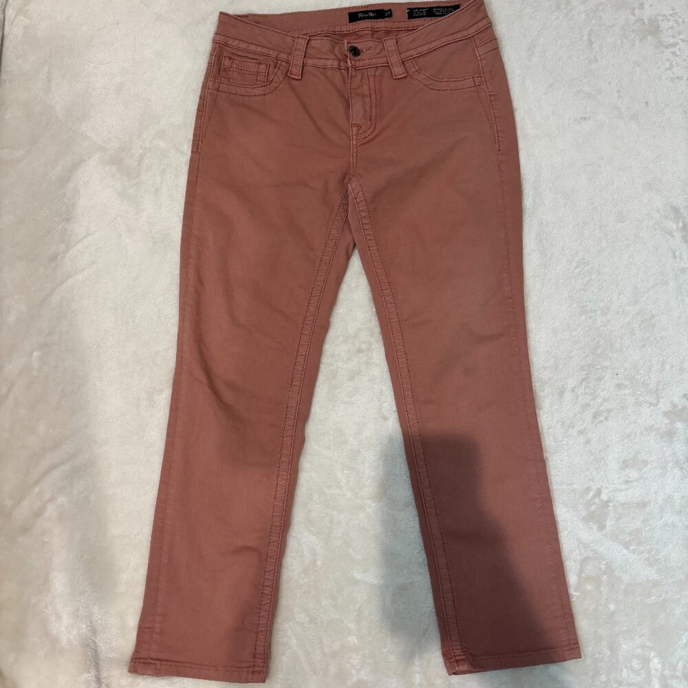 Miss Me Mid Rise Easy Crop Jeans Rose Pink - Women's Size 27